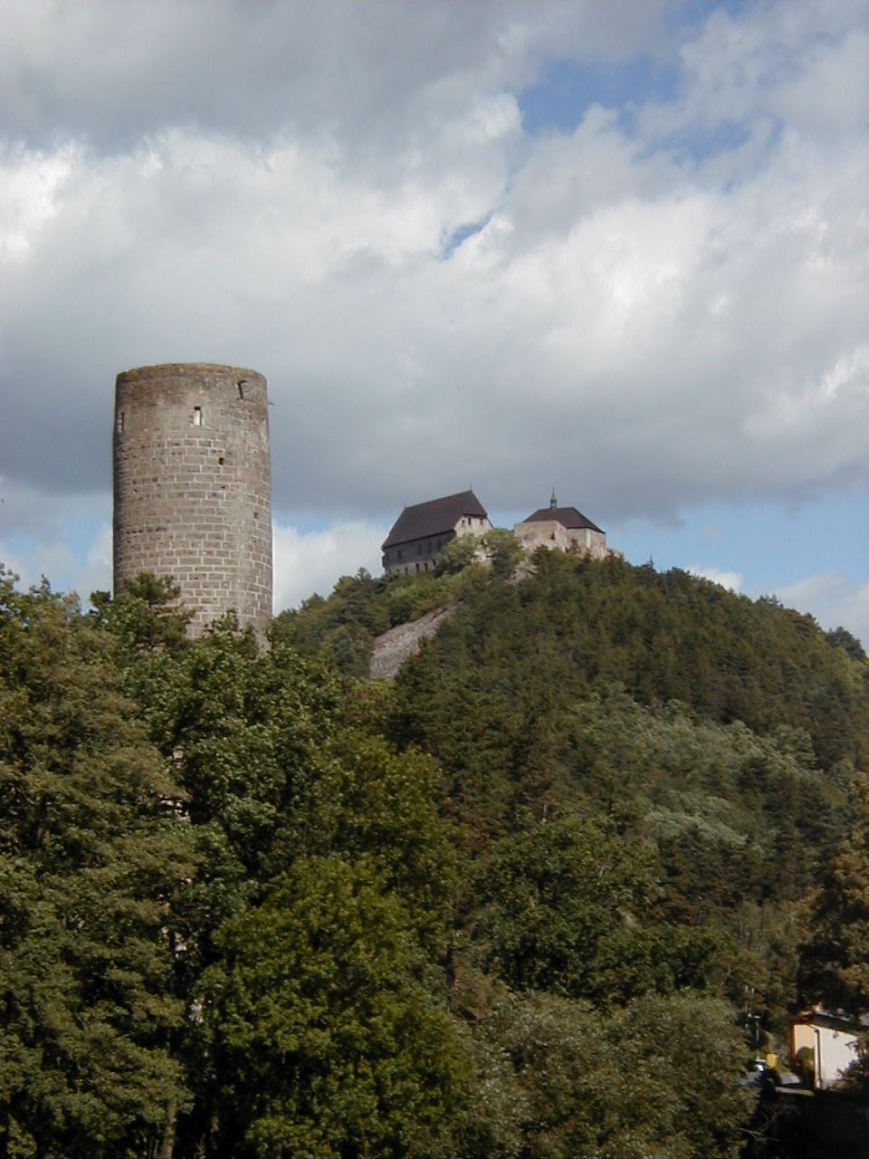 Hrad Žebrák-Točník.